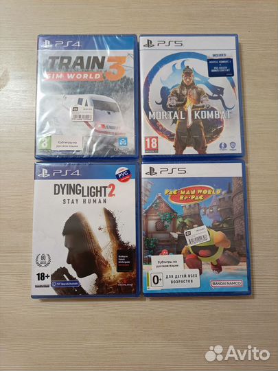 Игры ps4 ps5 диски Sony PlayStation