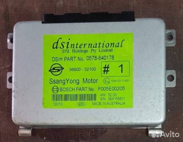 Блок управления АКПП SsangYong 36600-32100