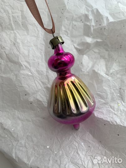 Ёлочные игрушки СССР подвеска