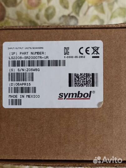 Сканер штрих-кода Symbol LS2208