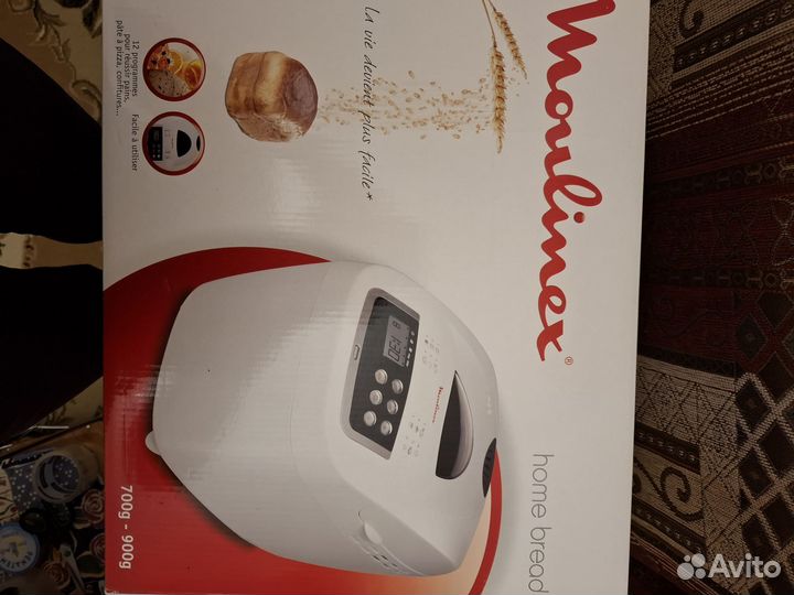 Хлебопечка moulinex новая
