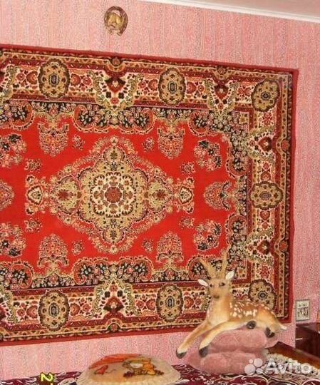 Ковер шерстяной СССР 1,5 *215(длина примерно)