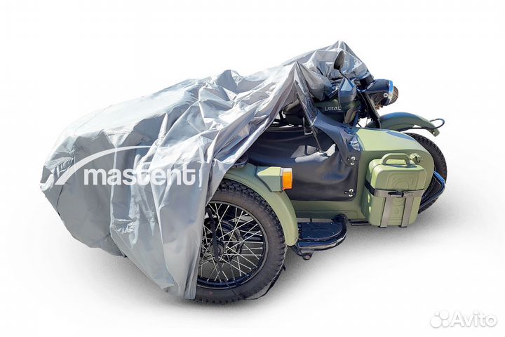 Чехол (тент) на мотоцикл Урал, Днепр с коляской