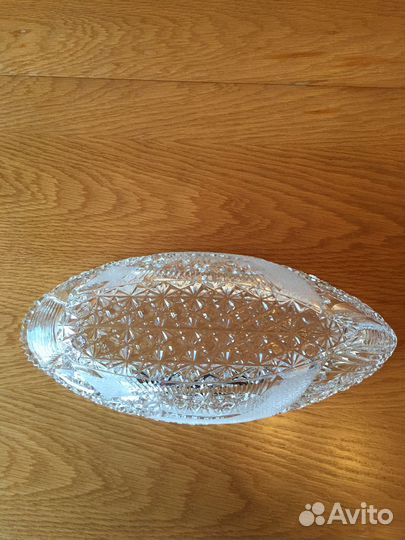 Ваза хрустальная