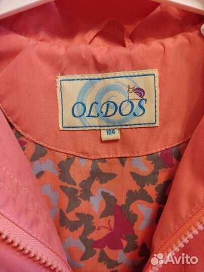 Плащ для девочки 104 Oldos