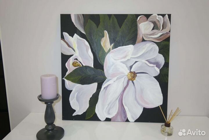 Картина акрил, холст