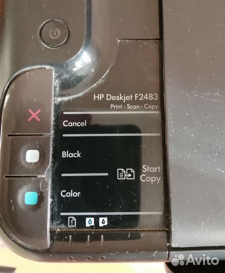Мфу HP Deskjet F2483 принтер сканер