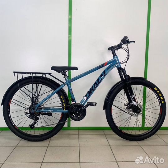 Скоростной велосипед Синий-черный новый