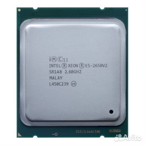 Intel Xeon E5-2650 V2 (LGA2011) (16 потоков)