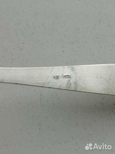 Ложка десертная, серебро, Таллин