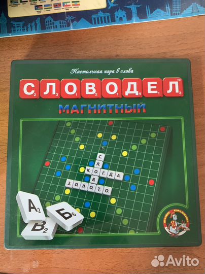Игра настольная словодел