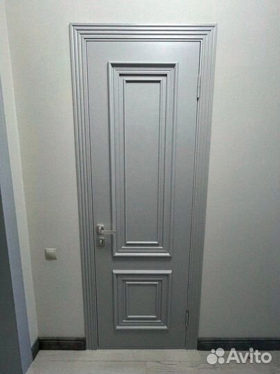 Двери межкомнатные зеленые