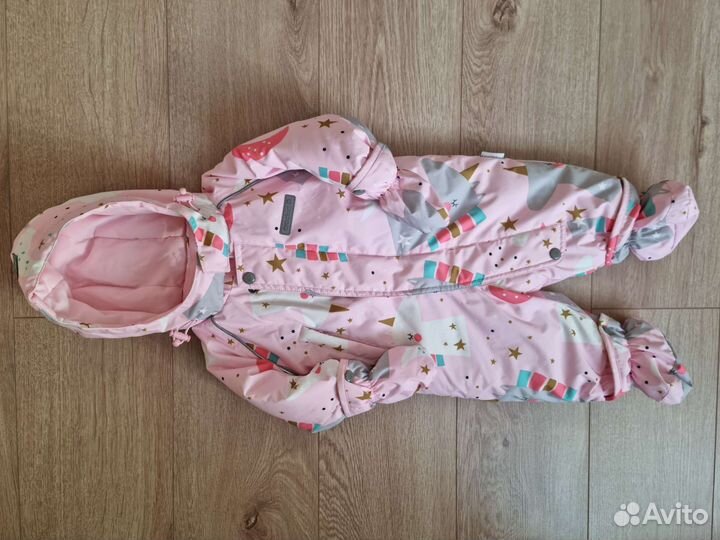 Зимний комбинезон для новорожденных