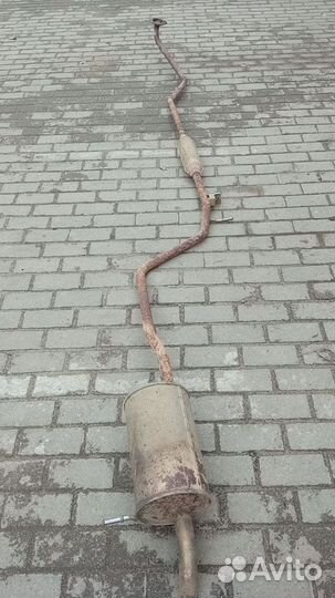 Глушитель выхлоп renault logan 2