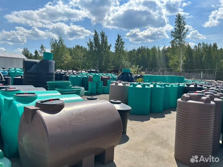 Ёмкость для воды подземная, бак до 10000л