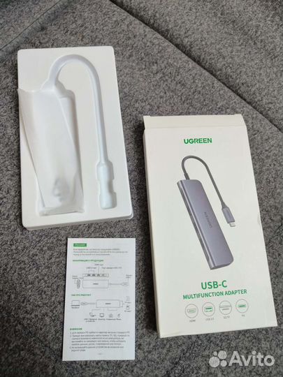 Ugreen USB-C type-C Hub концентратор адаптер хаб
