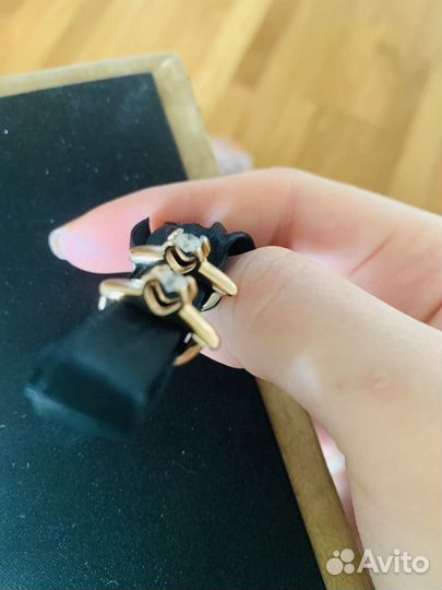 Серьги золото с бриллиантами