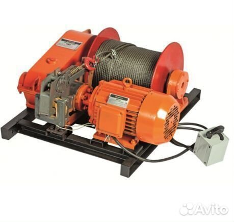 Лебедка электрическая сибталь 1т-120м (с канатом)