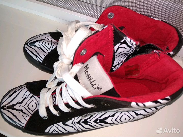 Кеды ботинки Monelli новые