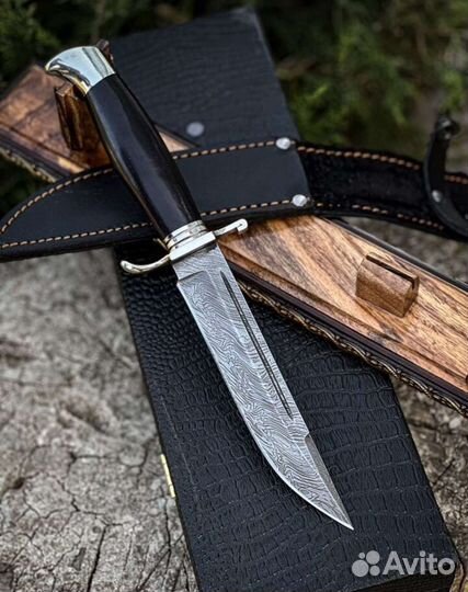 Нож финка нквд дамаск