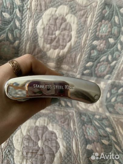 Фляга фляжка нержавеющая сталь новая