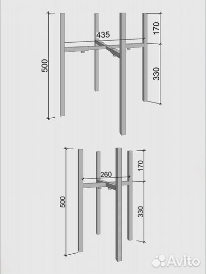 Подставка для кашпо
