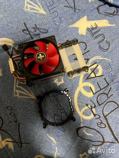 Материнская плата lga 2011 с процессором и кулером