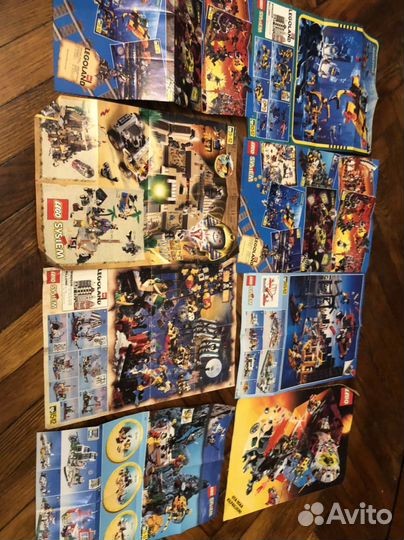 Lego каталоги, плакаты,постеры, вкладыши