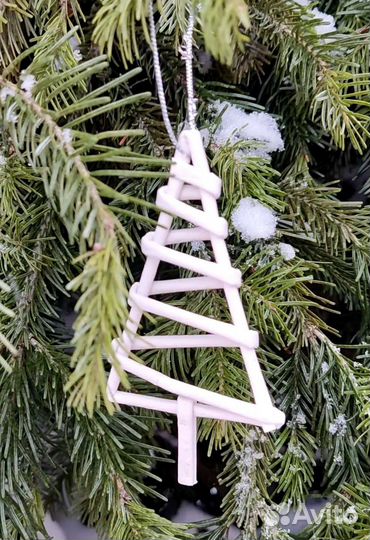 Игрушки ручной работы из бумажной лозы