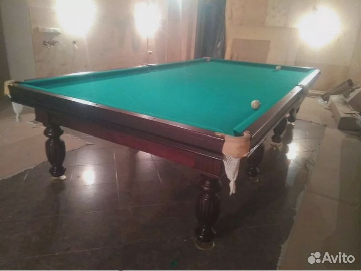 Бильярдный стол Домашний Люкс 12фт