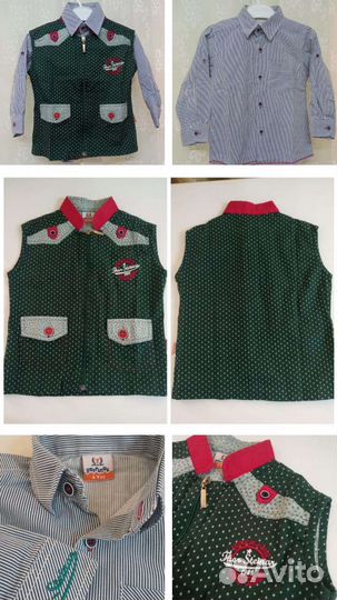 Рубашки и лонгслив для мальчика