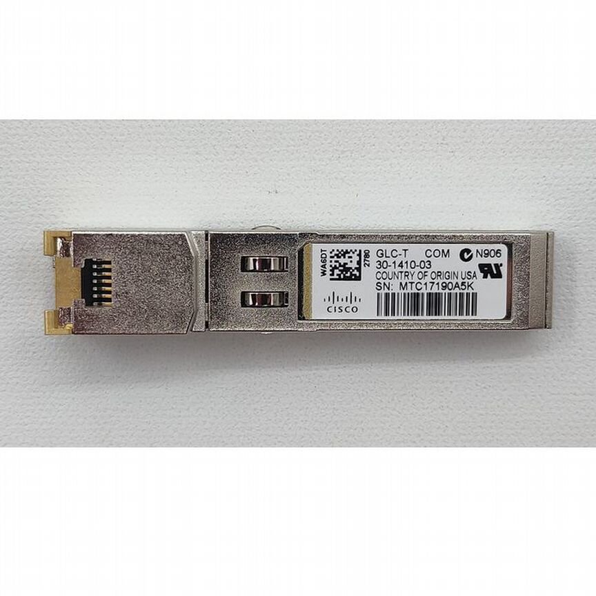 [GLC-T] Трансивер Cisco, Sfp, 1 Gb, 100m, Sfp To Rj