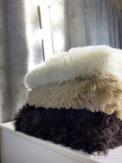 Плед покрывало пушистое