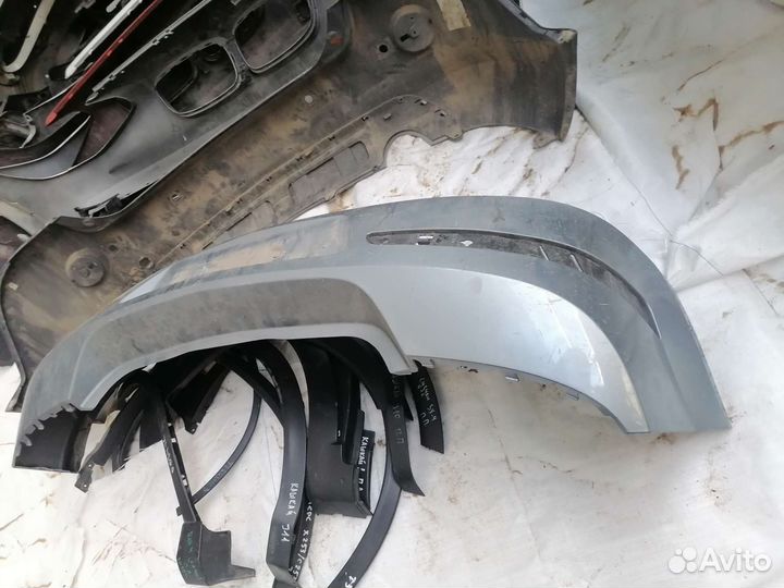 Бампер задний Opel Astra H hatchback 5d черный