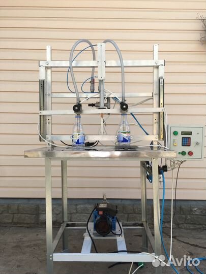 Оборудование полуавтомат розлива