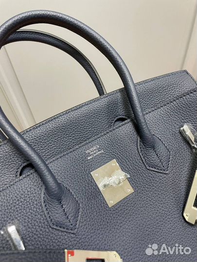 Сумка Hermes Birkin 30 синяя