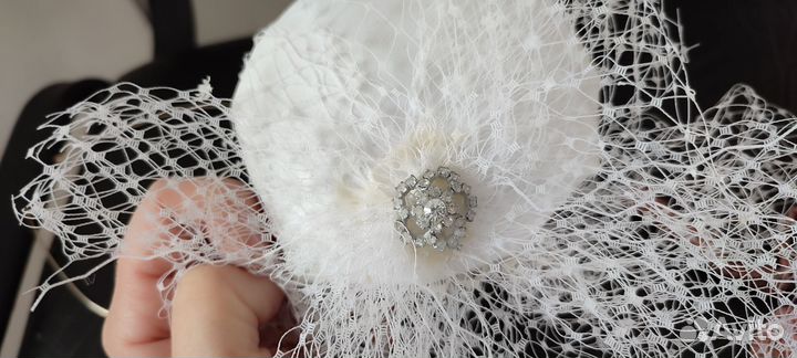 Диадема, бантик, вуаль