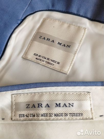 Пиджак мужской Zara man+ брюки