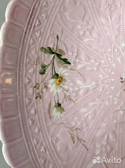 Антикварное блюдо Гарднер роспись