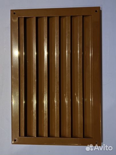 Решётка наружная металлическая 350х230мм