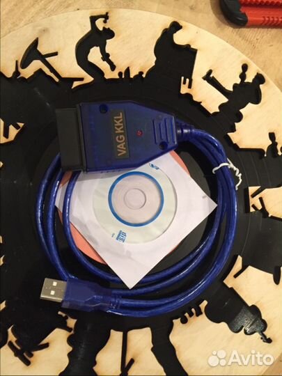 Диагностический кабель VAG COM 409.1 KKL USB