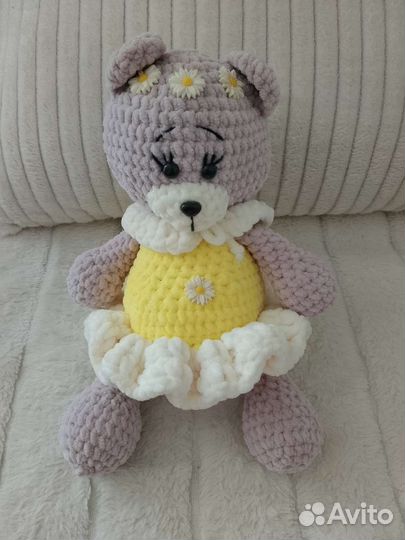 Вязаные игрушки ручной работы