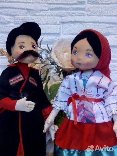 Кукла ручной работы казаки