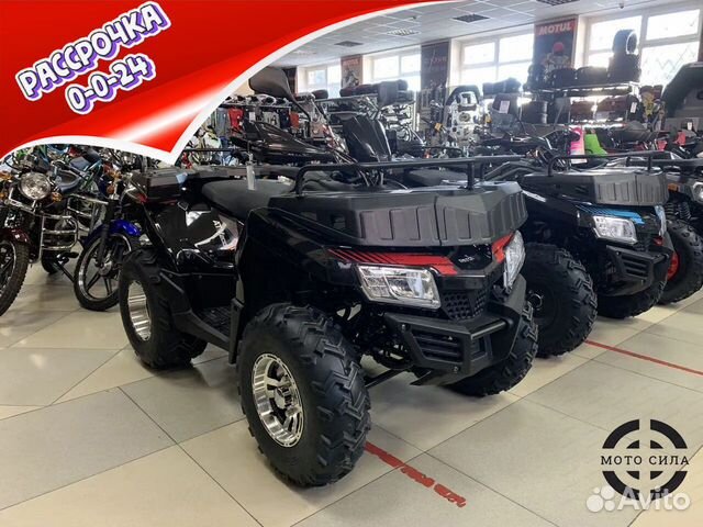 Квадроцикл Yacota Cabo 200 LD черно-красный