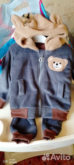 Детские вещи пакетом на мальчика 74 80