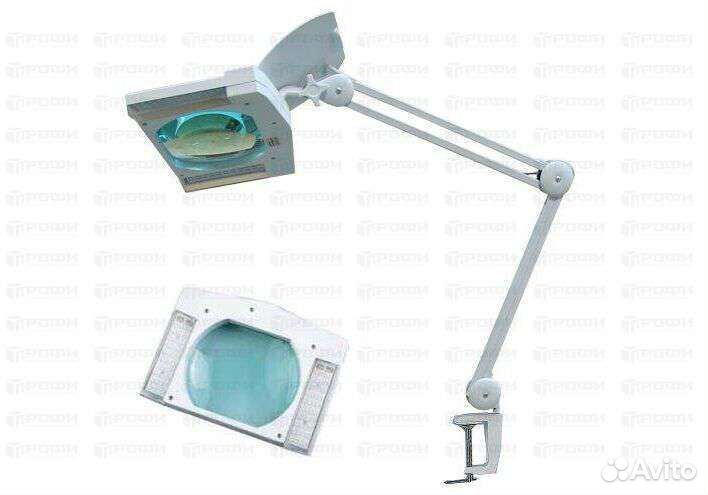 Лупа настольная 8609L на струбцине X3