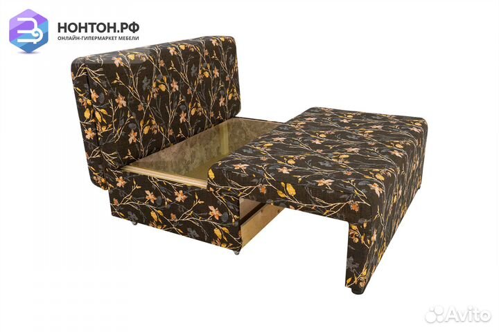 Диван еврокнижка Умка коричневый