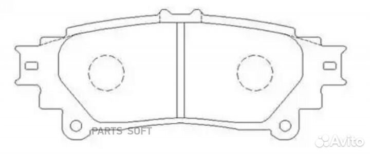 HSB HP5278 Колодки тормозные дисковые