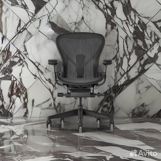 В Наличии Herman Miller Aeron B Graphite США