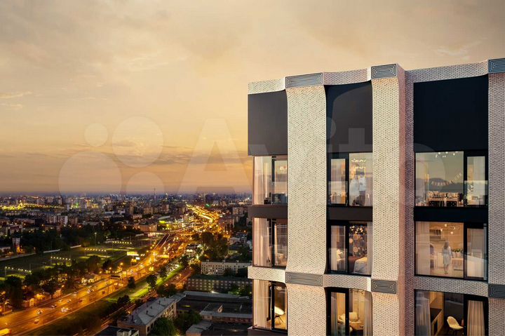 1-к. апартаменты, 37,4 м², 13/29 эт.